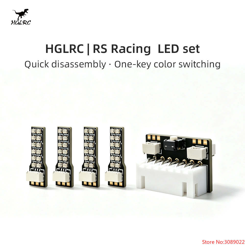 Drone Kit Plug And Play - HGLRC RS 레이싱 LED 4개 2812