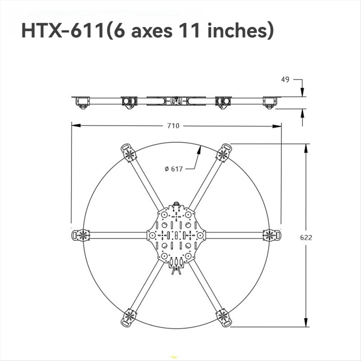 ▶ ✔ ▃ AC246-헥사콥터 프레임 키트(FPV 쿼드 - Drone Kit Hexacopter 리뷰 및 가격